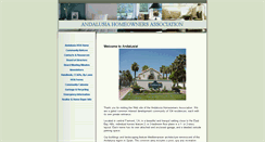 Desktop Screenshot of andalusia-hoa.org